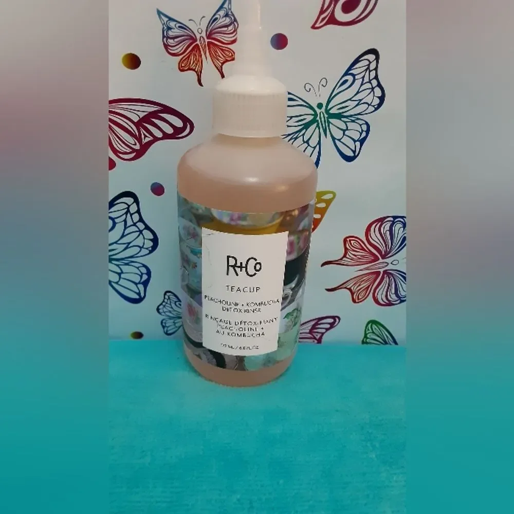 NEW R + Co TEACUP Peacholine Detox Rinse - Picture 2 of 3